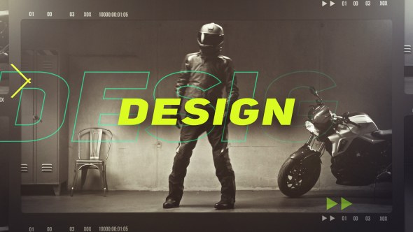 Energy Beat Opener Video Displays template preview