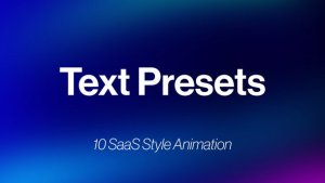 Videohive Text Presets 60097637 Titles template preview