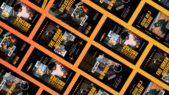 Videohive Grand Streetwear Instagram Reel Product Promo template preview