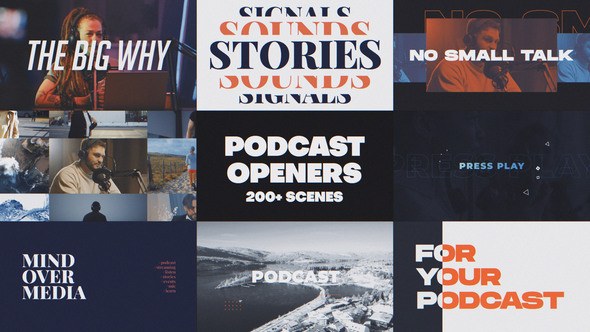 Videohive Podcast Product Promo template preview