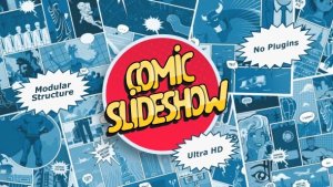 Videohive Comic Slideshow 21458557 Video Displays template preview
