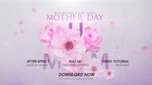 Videohive Mother Day Titles l Mother Day Wishes l Mother Day Template l World Best MOM l MUM Wishes Titles template preview