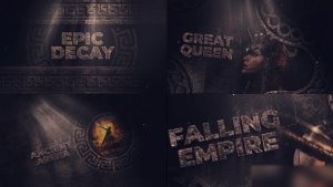 Videohive Epic Decay History Openers template preview
