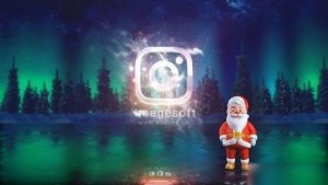 Videohive Santa Magic Logo Logo Stings template preview