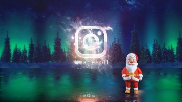Videohive Santa Magic Logo Logo Stings template preview