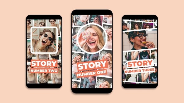 Videohive Photo Instagram Stories Product Promo template preview