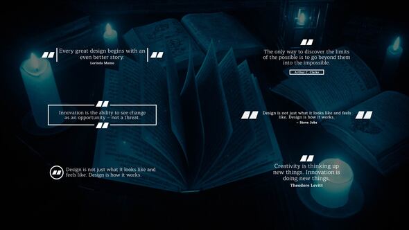 Videohive Quotes Titles 60009093 Titles template preview