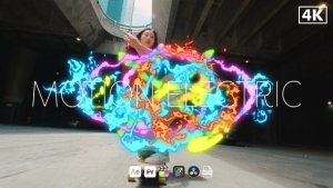 Videohive Motion Electric Elements template preview