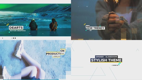 Videohive Stylish Theme Openers template preview