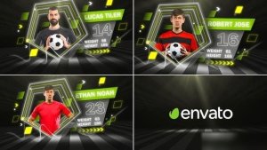 Videohive Soccer Team Openers template preview