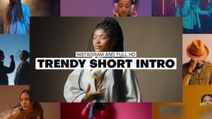 Videohive Trendy Short Intro Openers template preview