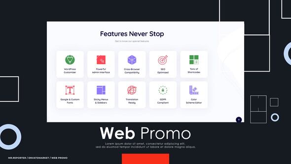 Videohive Web Site Promo V 0.5 51214631 Broadcast-packages template preview