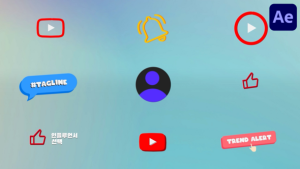 Videohive Social Media Icons for After Effects Elements template preview