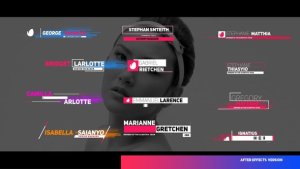 Videohive Creative Modern Lower Thirds Titles template preview