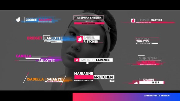 Videohive Creative Modern Lower Thirds Titles template preview