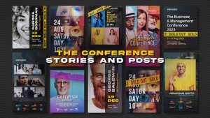 Videohive The Conference. Stories and Posts Product Promo template preview