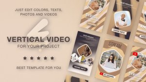 Videohive Golden Intagram Reel Product Promo template preview