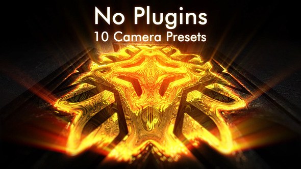 Videohive Shining Gold Cinematic Logo and Titles Epic Reveal Logo Stings template preview