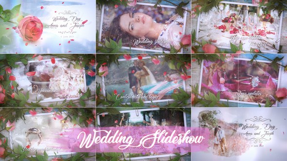 Videohive Wedding Slideshow 22101705 Video Displays template preview