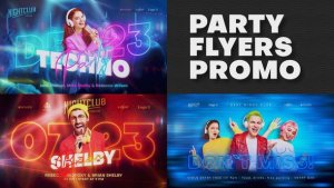 Videohive Party Flyers Promo Product Promo template preview