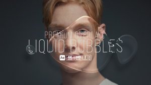 Videohive Premium Overlays Liquid Bubbles Elements template preview