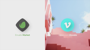 Videohive Drops Minimal Logo Logo Stings template preview