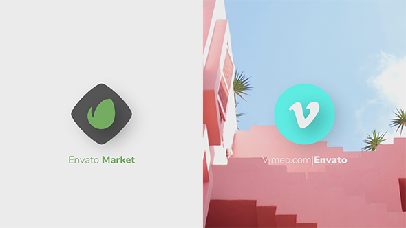 Videohive Drops Minimal Logo Logo Stings template preview