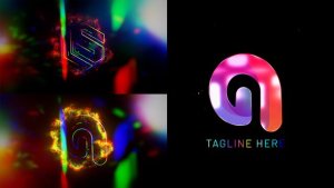 Videohive Energy Glitch Logo Reveal Logo Stings template preview