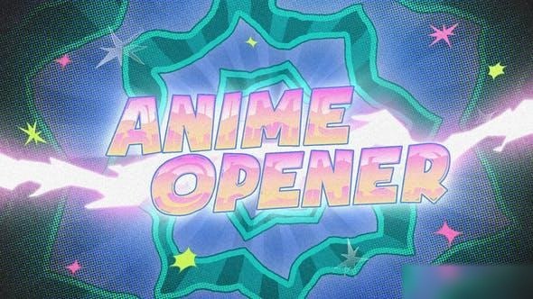 Videohive Anime Cartoon Opener Openers template preview