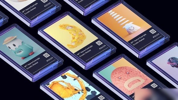 Videohive NFT Promotion - Mockup Single Card and Promo