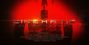 Cinematic Glitch Trailer Video Displays template preview