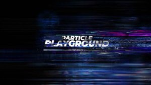 Videohive Particle Playground Interesting Fx For Logo Or Text AE Titles template preview