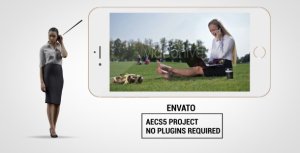 App People Presentation Video Displays template preview