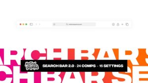 Videohive Search Bar 2.0 Elements template preview