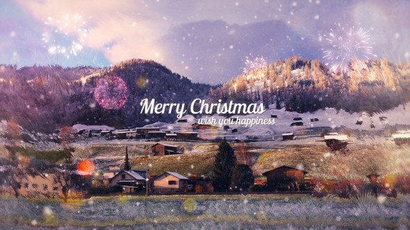 Videohive Christmas Opener 22971543 Video Displays template preview