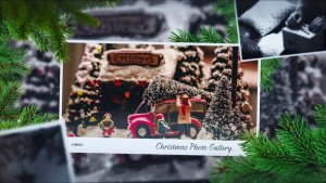 Videohive Christmas Gallery Slideshow Video Displays template preview