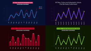 Videohive Corporate Infographics - | Infographic Line Chart Infographics template preview