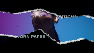 Videohive Torn Paper Transitions 52704083 Elements template preview