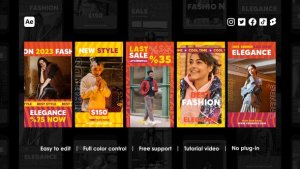 Videohive Collection Instagram Stories 43570305 Product Promo template preview