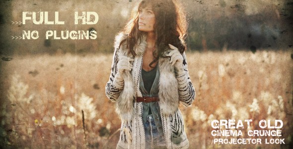 Videohive Retro Film Opener - old cinema fx Openers template preview