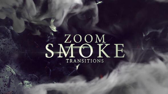 Videohive Zoom Smoke Transitions Elements template preview