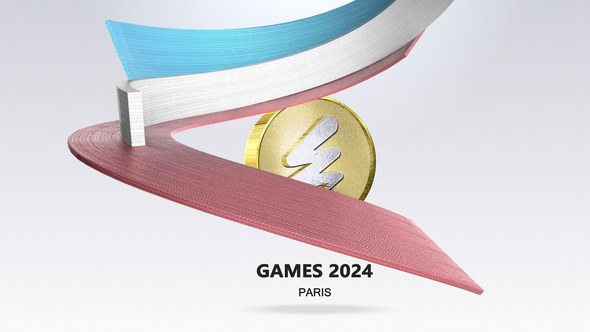 Videohive Medal Ribbon Logo Logo Stings template preview
