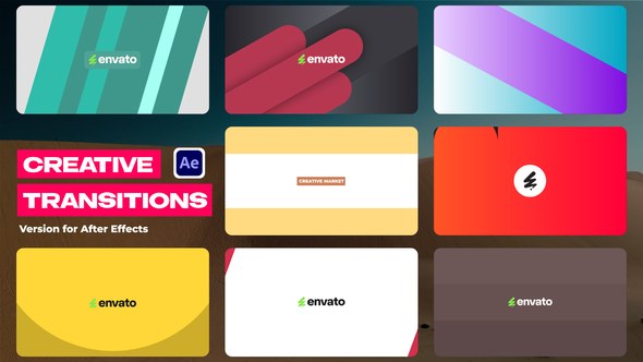 Videohive Creative Transitions 60573248 Elements template preview