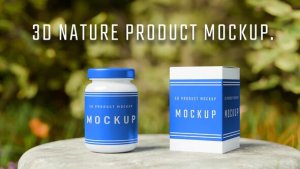 Videohive Nature Product mockup Product Promo template preview