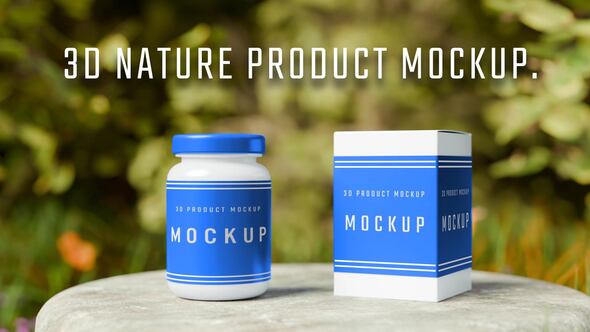 Videohive Nature Product mockup Product Promo template preview