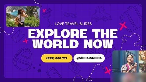 Videohive Travel Slider Promo Openers template preview