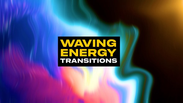 Videohive Waving Energy Transitions | After Effects Elements template preview