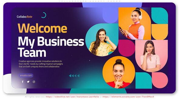 Videohive Collaborate Agency Promo Openers template preview