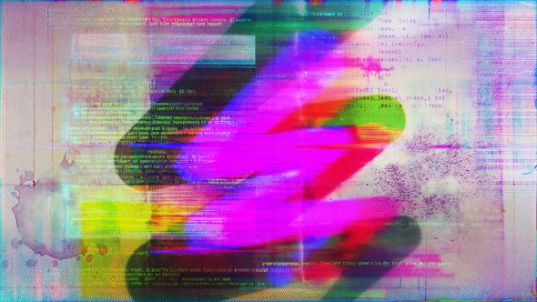 Videohive Glitch Distortion Logo 59886363 Logo Stings template preview