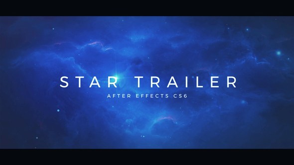 Videohive Cinematic Star Trailer Titles template preview